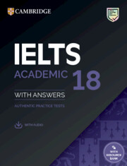 IELTS Practice Tests (最新刊 IELTS 18)|【公式サイト】ケンブリッジ 